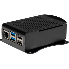 Joy-iT RB-AlucaseP5-06B Custodia Nero (RB-ALUCASEP5-06B)
