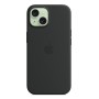 Apple Custodia MagSafe in silicone per iPhone 15 - Nero (MXPD3ZM/A)