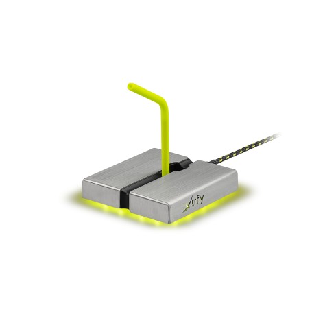 Xtrfy B1 Mouse Bungee LED (silber, LED-Beleuchtung, integrierter USB-Hub) (XG-B1-LED)
