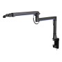 Mikrofonhalterung Broadcast Low Profile RGB Boom Arm (schwarz, fr Mikrofone bis 2kg, LED-Hintergrundbeleuchtung) (EY0A010)
