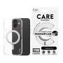 PanzerGlass CARE by ® Feature Cover Trasparente con Kickstand Argento & MagSafe iPhone 16 (1325)