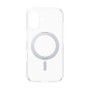 PanzerGlass CARE by ® Feature Cover Trasparente con Kickstand Argento & MagSafe iPhone 16 (1325)