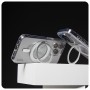 PanzerGlass CARE by ® Feature Cover Trasparente con Kickstand Argento & MagSafe iPhone 16 (1325)