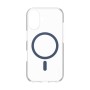 PanzerGlass CARE by ® Flagship Cover Trasparente Urban Combat con MagSafe Blu iPhone 16 (1365)