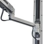 Ergotron LX Sit-Stand Wall Mount LCD Arm 106,7 cm (42") Parete Acciaio inox (45-353-026)