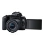 Canon EOS 250D+EF-S 18-55mm Kit fotocamere SLR 24,1 MP CMOS 6000 x 4000 Pixel Nero (3454C002)