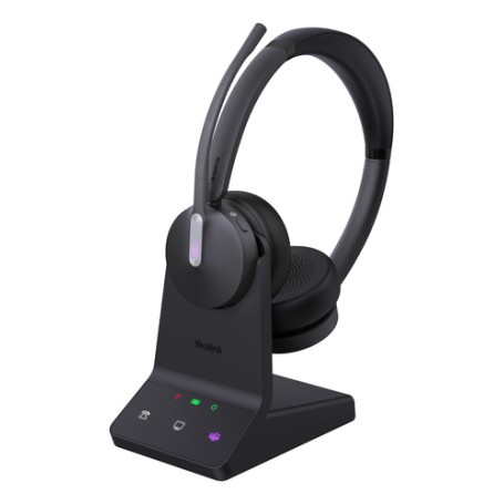 Yealink WH64 Dual Teams Auricolare Wireless A Padiglione Ufficio USB tipo-C Bluetooth Nero (1208674)