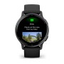 Garmin Vivoactive 5 3,05 cm (1.2") AMOLED Digitale 390 x 390 Pixel Touch screen Nero Wi-Fi GPS (satellitare) (010-02862-10)