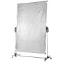 Walimex 17833 riflettore per studio fotografico Rettangolare Alluminio, Nero (1017833)