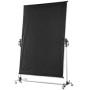 Walimex 17833 riflettore per studio fotografico Rettangolare Alluminio, Nero (1017833)