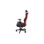 ENDORFY Meta RD Poltrona per gaming Seduta imbottita Nero, Rosso (EY8A006)