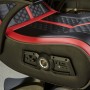 X Rocker 2020014 sedia per videogioco Sedia da gioco per console Sedia tappezzata Nero, Rosso