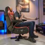 X Rocker 2020014 sedia per videogioco Sedia da gioco per console Sedia tappezzata Nero, Rosso