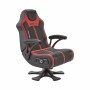 X Rocker 2020014 sedia per videogioco Sedia da gioco per console Sedia tappezzata Nero, Rosso