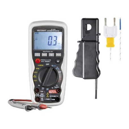 Voltcraft Hand-Multimeter digital AT-400 KFZ-Messfunktion CAT IV 600 V Anzeige (Counts): 4000 (AT-400)