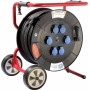 AS Schwabe Kabeltrommel 80.00 m Schwarz Schutzkontakt-Stecker 26200 (26200)