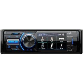 JVC KD-X561DBT Ricevitore multimediale per auto Nero, Blu 180 W Bluetooth (KDX561DBT)