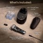 Braun Series 9 Pro+ 9565cc Wet & Dry Rasoio Trimmer Metallico (218221)
