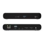 ALOGIC TB3DTRG2 replicatore di porte e docking station per laptop Cablato USB 3.2 Gen 2 (3.1 Gen 2) Type-C Nero, Grigio