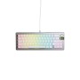 Glorious Gaming GMMK 3 PRO 65% Prebuilt tastiera USB QWERTY Inglese US Argento (GLO-KB-GMMK3-PRO-65-PB-FOX-W-S)