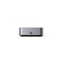 Satechi Triple 4K Display Cablato Dock Nero, Argento (ST-D4KTM-EU)