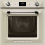 SMEG SOP6900TP Forno linea Victoria, crema, manopola di comando, circa 60 x 60 cm