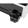 Roadinger 30122087 custodia per attrezzatura audio Registrazioni Custodia trolley Legno compensato Nero, Argento