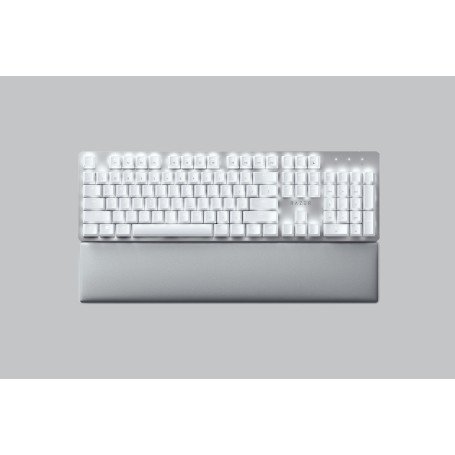 Razer Pro Type Ultra tastiera Ufficio USB + RF Wireless + Bluetooth QWERTY Inglese US Argento, Bianco (RZ03-04110100-R3M1)