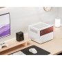 Jonsbo N4 WHITE computer case Micro Tower Bianco