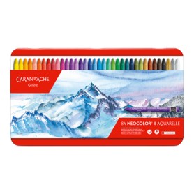 Caran d-Ache 7500.384 pastello Colori a cera Morbido Multicolore 84 pz