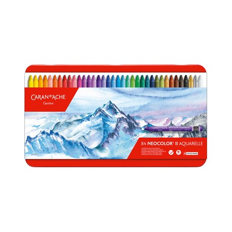 Caran d-Ache 7500.384 pastello Colori a cera Morbido Multicolore 84 pz