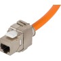 Goobay cat.7a S/FTP 50m cavo di rete Arancione Cat7a S/FTP (S-STP) (58934)
