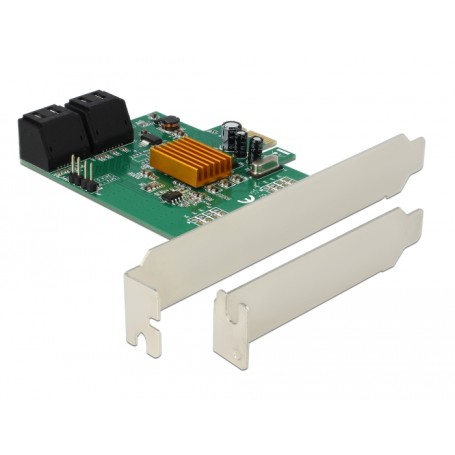 DeLOCK 90382 scheda di interfaccia e adattatore Interno SATA (90382)
