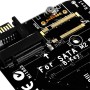 Silverstone ECM20 scheda di interfaccia e adattatore Interno PCIe, SATA (SST-ECM20)