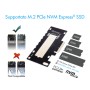 ICY BOX IB-PCI214M2-HSL scheda di interfaccia e adattatore Interno M.2 (60403)