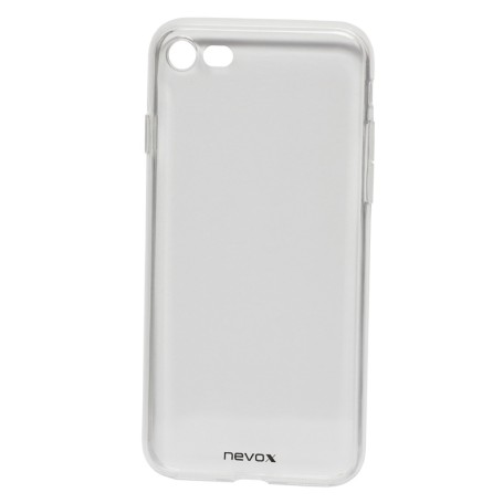 nevox StyleShell Flex custodia per cellulare Cover a guscio Grigio, Trasparente (1408)