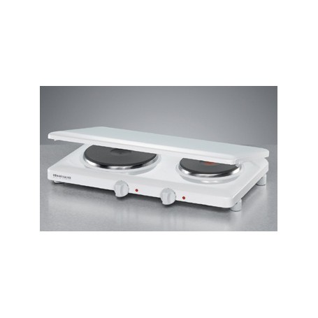 Rommelsbacher THL 3097/A piano cottura Bianco Superficie piana Piastra sigillata 2 Fornello(i) (THL 3097/A)