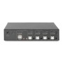 Digitus DS-12880 switch per keyboard-video-mouse (kvm) Nero (DS-12880)
