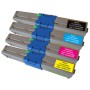Peach 110879 cartuccia toner 4 pz Nero, Ciano, Magenta, Giallo (110879)