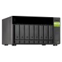 QNAP TL-D800C contenitore di unità di archiviazione Box esterno HDD/SSD Nero, Grigio 2.5/3.5" (TL-D800C)