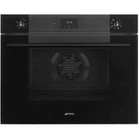 SMEG SO5100TB3 Forno XL, design Linea, nero, manopola di controllo, circa 75 x 60 cm
