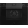 SMEG SO5100TB3 Forno XL, design Linea, nero, manopola di controllo, circa 75 x 60 cm