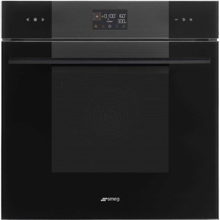 SMEG SO6102M2B3 Forno con microonde, design Linea, nero, touch control, circa 60 x 60 cm