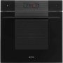 SMEG SO6106WAPB3 Forno con funzione microonde e vapore, design Linea, nero, touch control, circa 60 x 60 cm
