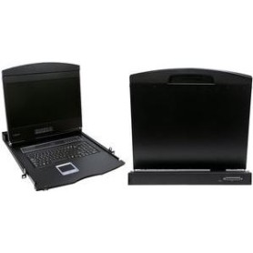 LogiLink KVM Konsole mit 19 Zoll Deutsches Keyboard (LC903GE)