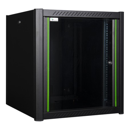 LOGON RWP12U56BL rack 12U Da parete Nero