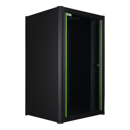 LOGON RWM20U56BL rack 20U Da parete Nero