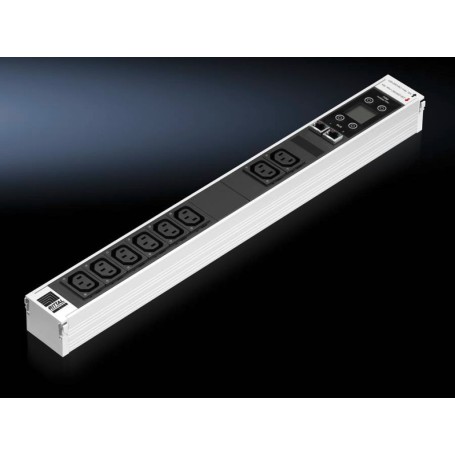 Rittal DK 7859.410 prolunghe e multiple 8 presa(e) AC Interno Nero, Grigio (7859410)