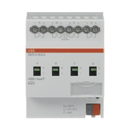 ABB Stotz S&J Schaltaktor 4-fach 16A, C-Last REG SA/S4.16.6.2 (2CDG110270R0011)