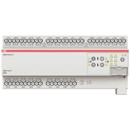 ABB Stotz S&J Schalt-/Jalousieaktor 24fach 16A, REG SAH/S24.16.7.1 (2CDG110252R0011)